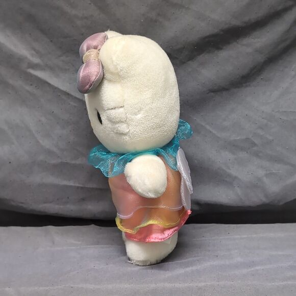 Hello Kitty Plush Fairy Rainbow 2000 Sanrio Smiles 8" Vintage Toy - Picture 2 of 8